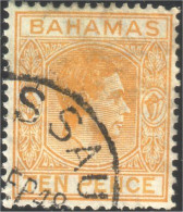 164 Bahamas Monnaie Ten Pence Coin (BAH-23) - 1859-1963 Crown Colony