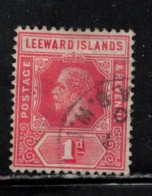 LEEWARD ISLANDS Scott # 48 Used - KGV - Leeward  Islands