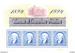 "Bureau Of Engraving And Printing" 1994. - Blocks & Sheetlets