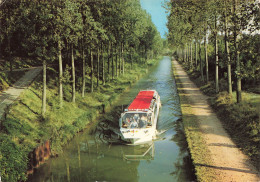 CPSM Villeparisis-Le Canal De L'Ourcq-Timbre    L2694 - Villeparisis