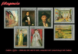 CUBA MINT. 1973-16 OBRAS DE ARTE DEL MUSEO DE SANTIAGO DE CUBA - Neufs