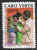 Cabo Verde – 1990 Vacination 20$00 Used Stamp - Islas De Cabo Verde