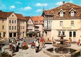 73922015 Bad_Salzungen Marktplatz Brunnen Mohren Apotheke - Bad Salzungen