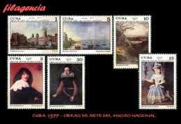 CUBA MINT. 1977-01 OBRAS DE ARTE DEL MUSEO NACIONAL - Neufs