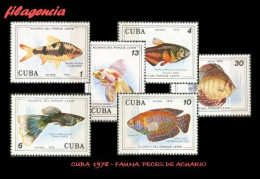 CUBA MINT. 1978-14 FAUNA. PECES DE ACUARIO - Ungebraucht
