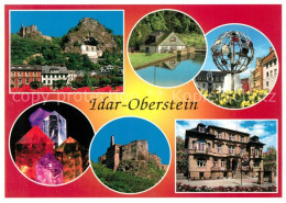 73152001 Idar-Oberstein Burg Stadtansichten Idar-Oberstein - Idar Oberstein