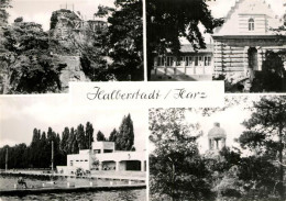 73151952 Halberstadt Glaeserner Moench Jagdschloss Sommerbad Halberstadt - Halberstadt