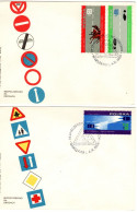 Poland 1969 Traffic Safety ,set 2 First Day Covers - FDC