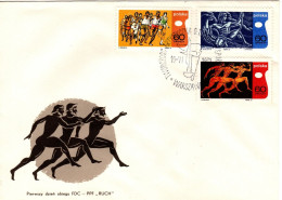 Poland 1970 Olympic Academy, First Day Cover - FDC