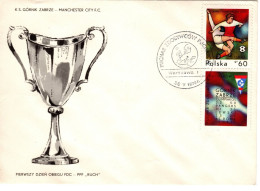 Poland 1970 European Soccer Cup Finals, First Day Cover - FDC