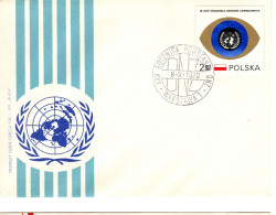 Poland 1970 United Nations 25th Anniversary, First Day Cover - FDC