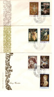 Poland 1970 Tapestries,set Of 3 First Day Cover - FDC