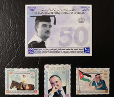 Jordan - His Royal Highness Crown Prince El-Hassan's Fiftieth Birthday 1997 (MNH) - Jordanie