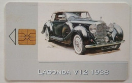 Czech Republic 50 Units Chip Card - Lagonda V12 1938 - Czech Republic