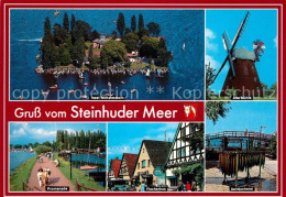 73146156 Steinhuder Meer Alte Muehle Fischerhus Insel Wilhelmstein  Steinhuder M - Steinhude