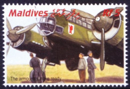 Maldives 2001 MNH, Armourers Make Ready Battle Of Britain 2nd World War - WW2