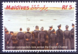 Maldives 2001 MNH, German Commanders 2nd World War - WW2