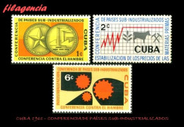 CUBA MINT. 1961-01 CONFERENCIA DE LOS PAÍSES SUB-INDUSTRIALIZADOS - Neufs