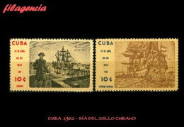 CUBA MINT. 1962-06 DÍA DEL SELLO CUBANO - Neufs