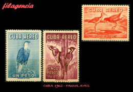 CUBA MINT. 1962-08 AVES. CUARTA SERIE - Neufs