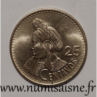 GUATEMALA - KM 278.6 - 25 CENTAVOS 1998 - SPL - Guatemala