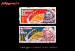 CUBA MINT. 1964-12 ASTRONAUTAS. SEGUNDA SERIE - Ongebruikt