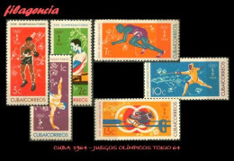 CUBA MINT. 1964-13 JUEGOS OLÍMPICOS EN TOKYO - Ongebruikt