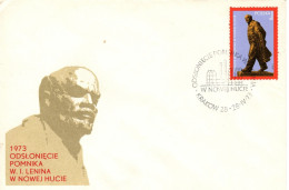 Poland 1973 Lenin Monument, First Day Cover - FDC