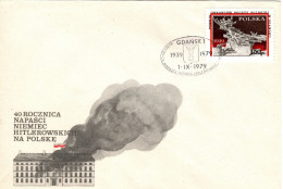 Poland 1979  40th Anniversary Postal Workers Resistence, First Day Cover - FDC