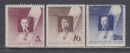 USSR 1934 - Stratosphaerenballon"OCOABИAXИM 1", MI-Nr. 480/82, MNH** - Ungebraucht