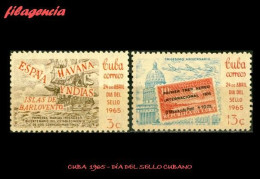 CUBA MINT. 1965-08 DÍA DEL SELLO CUBANO - Ongebruikt