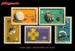 CUBA MINT. 1965-10 CENTENARIO DE LA UIT - Ongebruikt