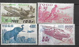 TOGO 1947 PA 17 à 20 4 Valeurs Série Complète N** MNH - Nuevos