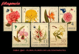 CUBA MINT. 1965-13 FLORA. FLORES DE LOS CONTINENTES - Ongebruikt