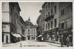 Porrentruy Hôtel De Ville 1931 Animée Rare - Porrentruy