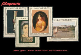 CUBA MINT. 1966-06 OBRAS DE ARTE DEL MUSEO NACIONAL - Nuevos