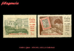 CUBA MINT. 1966-09 DÍA DEL SELLO CUBANO - Nuevos