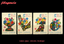 CUBA MINT. 1966-10 DÍA DEL TRABAJO - Ongebruikt