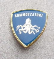 Distintivo Vetrificato - Polizia - Sommozzatore - PS - Usato Obsoleto - Italian Police Insignia (283) - Police & Gendarmerie