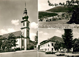 73142900 Moosbronn Wallfahrtskirche Gasthaus Zum Strauss Gesamtansicht Landschaf - Gaggenau