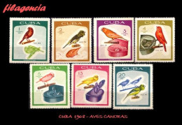 CUBA MINT. 1968-03 AVES. CANARIOS - Nuevos