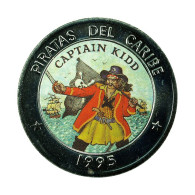 Cuba Coin 1 Peso 1995 Pirates Of The Caribbean Captain Kidd 02764 - Cuba