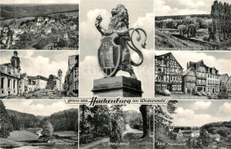 73140966 Hachenburg Westerwald Alter Markt Landschaftspanorama Mit Niester Schlo - Hachenburg