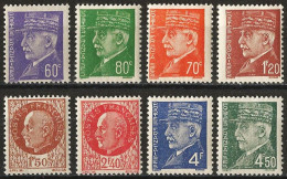 France 1942 - Mi 516... - YT 509... ( Marshal Petain ) MNH** - 1941-42 Pétain