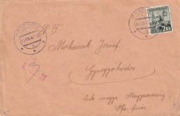 Cover Prievoz 1942 To Hungary, Censor - Otros & Sin Clasificación