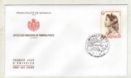 Enveloppe 1er Jour PRINCIPAUTE DE MONACO Oblitération 29/04/1996 - FDC