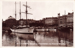 FRANCE - Le Havre - Vue Générale Sur Le Bassin Du Commerce : Au Fond Le Théâtre - Animé - Carte Postale Ancienne - Unclassified