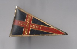 PIN'S THEME  SPORT  AVIRON  REGATES  ILES DE CHAUSEY   FANION TRES RARE VILLE ANGLO NORMANDE - Canottaggio