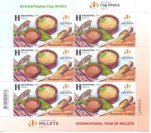 2023. Belarus, International Year Of Millets, Sheetlet, Mint/** - Belarus