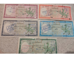 Iran (Melli) Bank 200 500 1000 2000 5000  (XF+ UNC-) [Complete Set] [Very Rare !!] [Different Serials] - Iran
